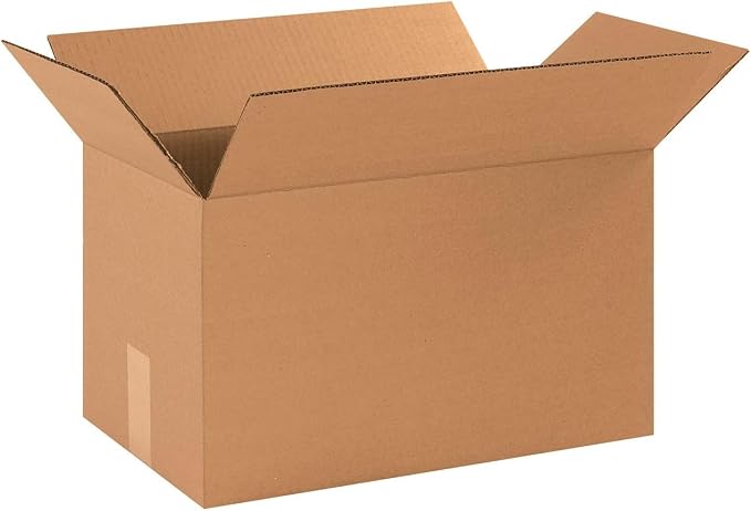AVIDITI 17 x 10 x 10 Corrugated Cardboard Boxes, Long 17"L x 10"W x 10"H, Pack of 25 | Shipping, Packaging, Moving, Storage Box for Home or Business, Strong Wholesale Bulk Boxes
