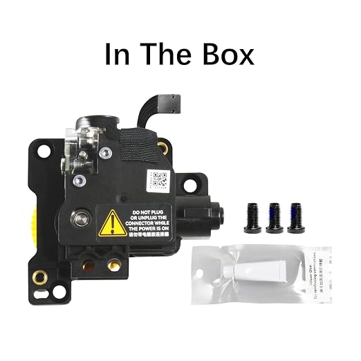 Original Stainless Steel P1 Extruder Unit for Bambu Lab P1P/P1S 3D Printer with Dual Gears for Increased Extrusion Force & Filament Run-Out Detection