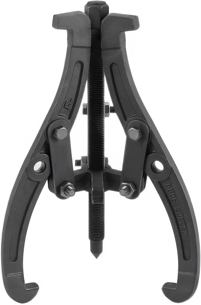 3 Jaw Puller 8in/200mm Universal Bearing Gear Pullers Heavy Duty Extractor Tool,High Carbon Steel Puller,Adjuestable Removal Kit Type for Bearings/Flywheels/Pulleys Remove