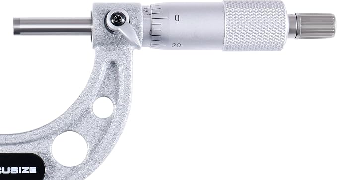 Accusize Industrial Tools 0-3 inch x .0001'' Ultra-Precision M-Type Outside Micrometers Carbide Tipped 3 Pc Set, EG00-0903