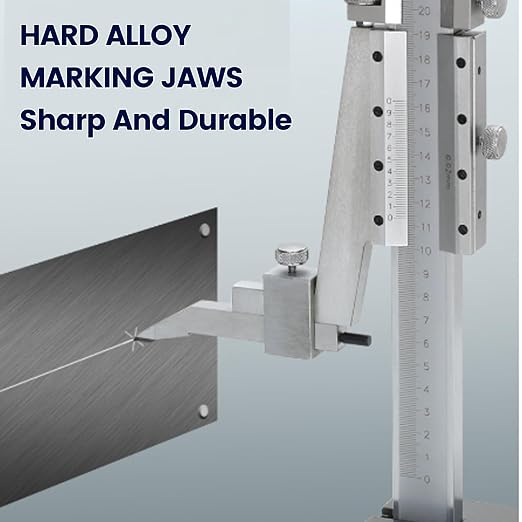 Electronic Height Caliper Precision Depth Measuring Tool 0.02mm Reading Value (0-300mm)