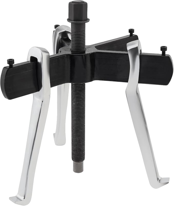 ChgImposs 2 Jaw 3 Jaw Gear Puller, Adjustable Bearing Puller, Reversible Removal Tool for Internal External Pulling, Puller Tool for Removal of Pulleys Flywheels Bearings Gears (10 Inch)