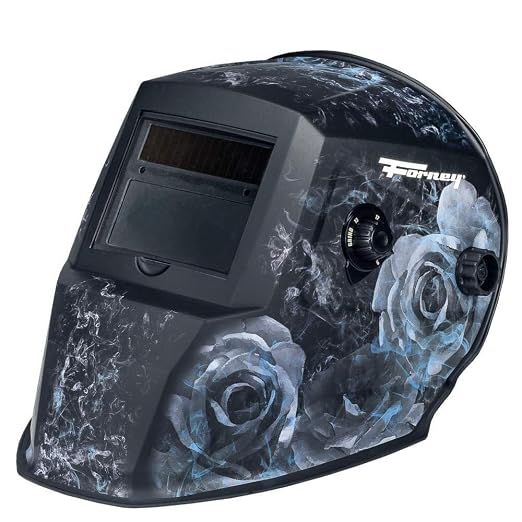 Forney - 55860 Smoking Rose ADF Welding Helmet