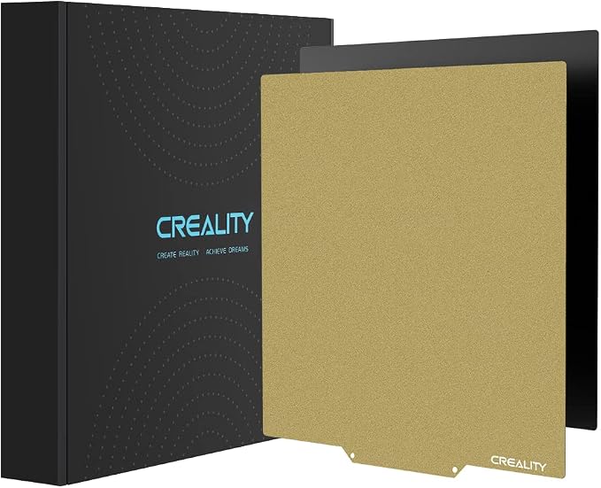 Creality Ender 3 Max Neo Bed Upgrade, PEI Sheet 310 x 320mm Removable Magnetic Flexible Texture Surface Heated Bed Plate Build Surface for CR-10S PRO/CR-10 V2/ CR-10 V3/ CR-X/CR-X Pro/Ender-3 Max