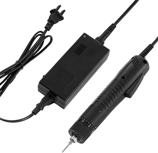 MXBAOHENG Electric Screwdriver Sets Torque Adjustable Drill Tool Applicable Batch Head 5mm 110-220V (101)