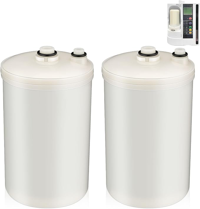 2 Pack Premium Grade Water Filter Replacement Compatible with HG-N Type Water Ionizer, Compatible with Enagic Kangen LeveLuk SD501, JrIV, KANGEN 8(Not Original Type Before 2010)