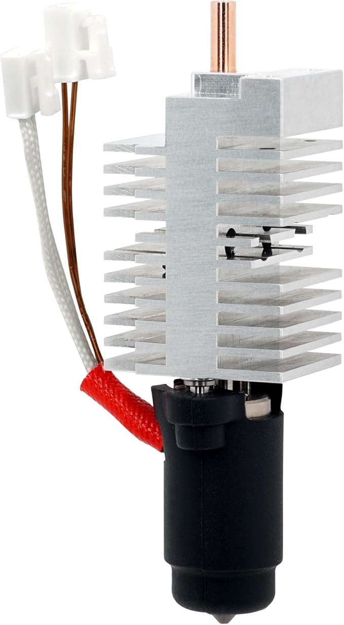 Microswiss FlowTech Hotend Upgrade for Creality K2 Plus - Leakproof Nozzle - Cold Nozzle Change - High Flow CHT - All Metal Design - Made in USA
