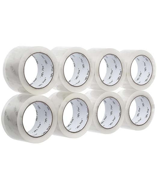 Mr. Pen- Packing Tape, 8 Pack, 2 Inch Wide, 60 Yards, Clear | Heavy Duty Packing Tape for Shipping, Packaging, Moving and Storage