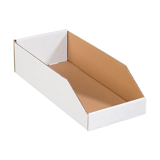 AVIDITI Shipping Boxes Medium 8"L x 18"W x 4.5"H, 50-Pack, Corrugated Cardboard Box for Packing, Shipping and Storage