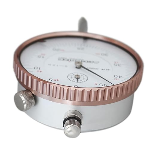 Accusize 0-1" Dial Indicator, Resolution: 0.0005", P900-S099 | 0-1" x 0.0005", AGD2 Style, Lug Back