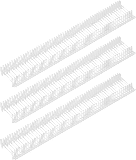 uxcell 5000pcs Standard Tagging Gun Fasteners 10mm Tagging Barbs Pins PP Plastic Tag for Price Tagging Gun, Clothing Tags Gun Attachments for Clothes Bag Fabric, White