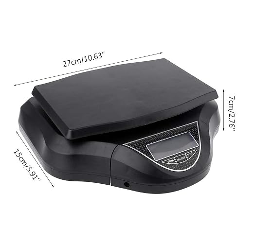 Postal Scale Weigh Easy Use Digital Shipping, 30 kg / 66 lbs Capacity, Parcel Scale with Cable and Extendable Cord E-Commerce Seller Tool 526B