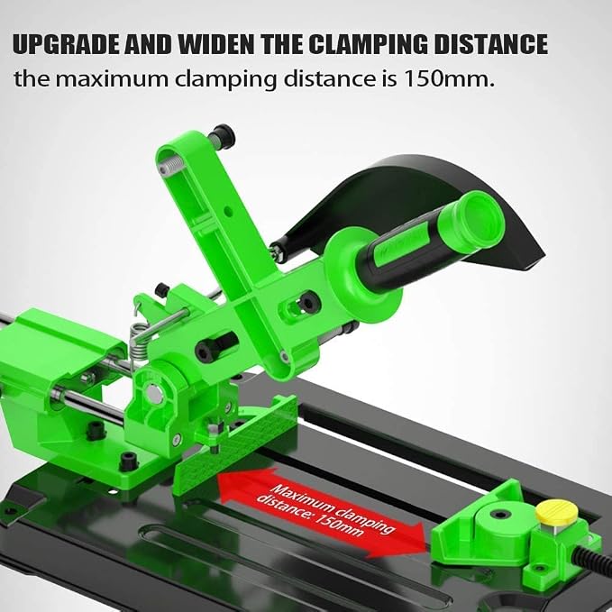 YWY Upgrade Angle Grinder stand Universal Bracket Polishing Machine Conversion Cutting Machine Multifunctional Desktop Pull Rod Angle Grinding Machine Stand for 100 115 125mm Angle Grinder