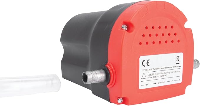 Performance Tool W54170 Oil Change Pump Extractor 12v 80W Oil Extractor Pump Diesel Fluid Transfer Pump, Oil Quick Changer for Car, Boat, Marine, Motorbike, Truck, RV, ATV