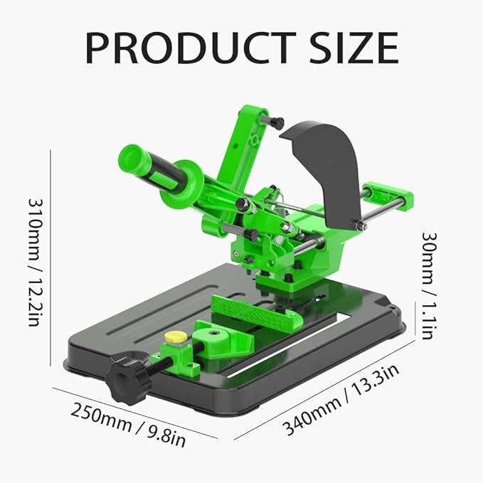 YWY Upgrade Angle Grinder stand Universal Bracket Polishing Machine Conversion Cutting Machine Multifunctional Desktop Pull Rod Angle Grinding Machine Stand for 100 115 125mm Angle Grinder