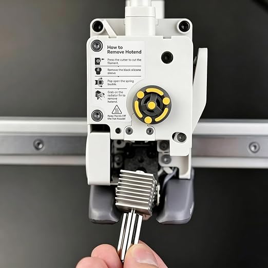 Bamboo Original A1/ A1 Mini Extruder Unit Replacement with Hardened Steel Dual Gears, Filament Cutter, Extrusion Motor,Compatible with Bambu Lab A1 Series 3D Printer