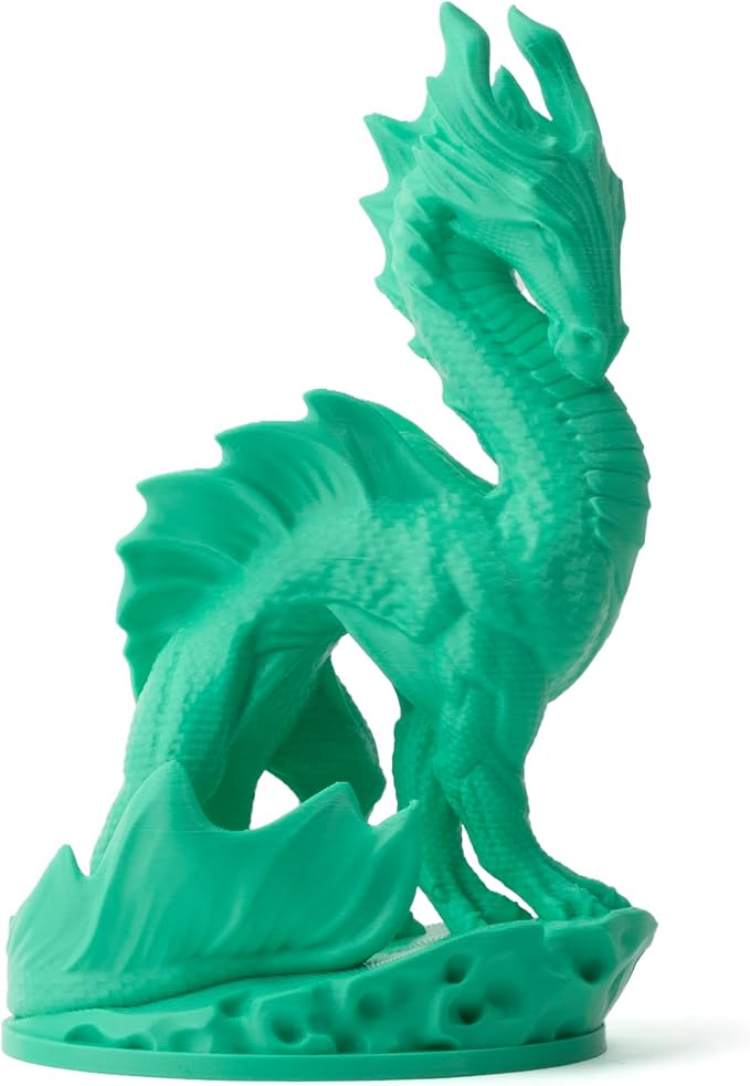 Prusament Premium PETG Prusa Pro Green 1.75mm 1kg Filament | PETG filament with ±0.02 mm precision, low stringing, strong layer adhesion, and reliable tangle-free printing.