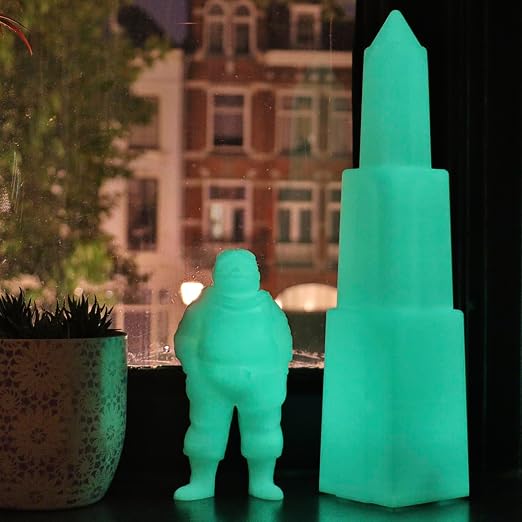 Polymaker Panchroma Glow PLA Filament 1.75mm for 3D Printing, 1kg, Green | Neatly Wound, Glow in the Dark, Easy Print & Smooth Feeding, Compatible with Bambu Lab & Most 3D Printers