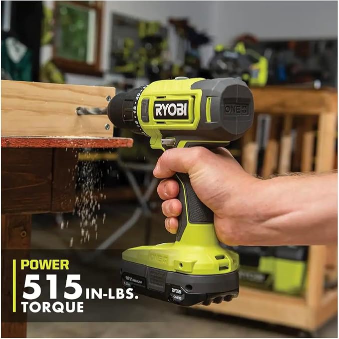 RYOBI ONE+ 18V Cordless 1/2in Drill/Driver PCL206B (Tool Only) | Battery and Charger Sold Separately