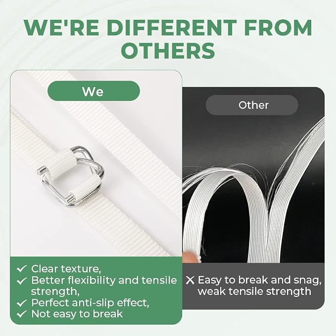 Banding Strapping Kit 3/4" x 330' Woven Cord, 2500lbs | Pallet Strapping Tool 2500lbs Tensile Strength Packaging Strapping Kit with 100pcs Metal Buckles, Upgraded Tensioner