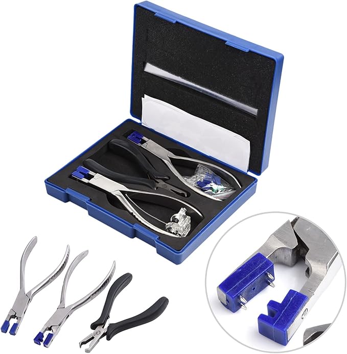 Glasses Pliers Kit Professional Eyeglass Repair Set, Rimless Eyeglasses Repair Kit, Rimless Eyeglasses Plier