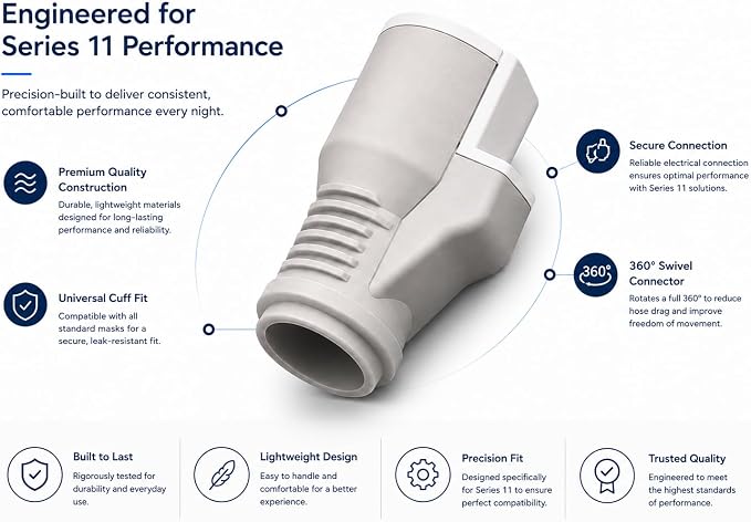 Improved Climate Line Air Tube for Air Sense 11 Series | 6ft Slim Hose, Rainout-Free
