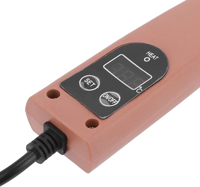 Electric Honey Uncapping Knife,Temperature Control Switch and Temperature Display Honey Extractor Equipment,Electric Honey Extractor Dial Regulated Knife,for Beekeeper Honey Collection Cutter Tool(US)
