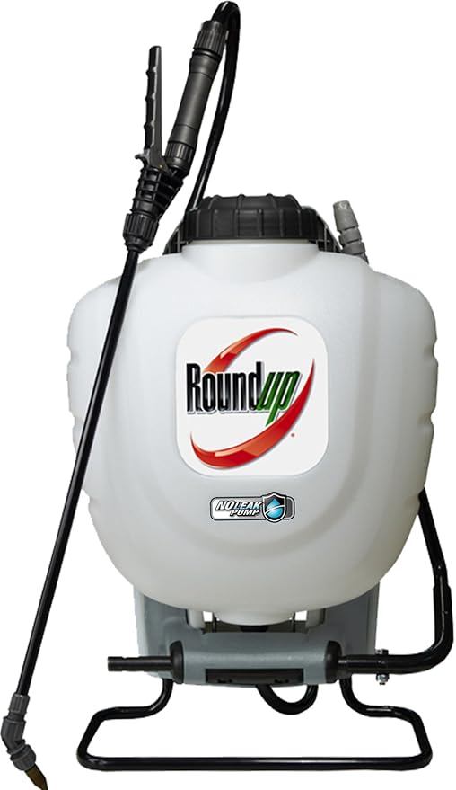 Roundup 190327 4 Gallon No Leak Pump Backpack Sprayer and 190260 2 Gallon Lawn and Garden Sprayer Bundle