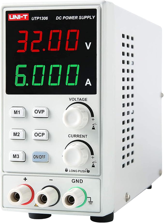 UNI-T DC Power Supply UTP1306, TRMS Digital Multimeter UT139C