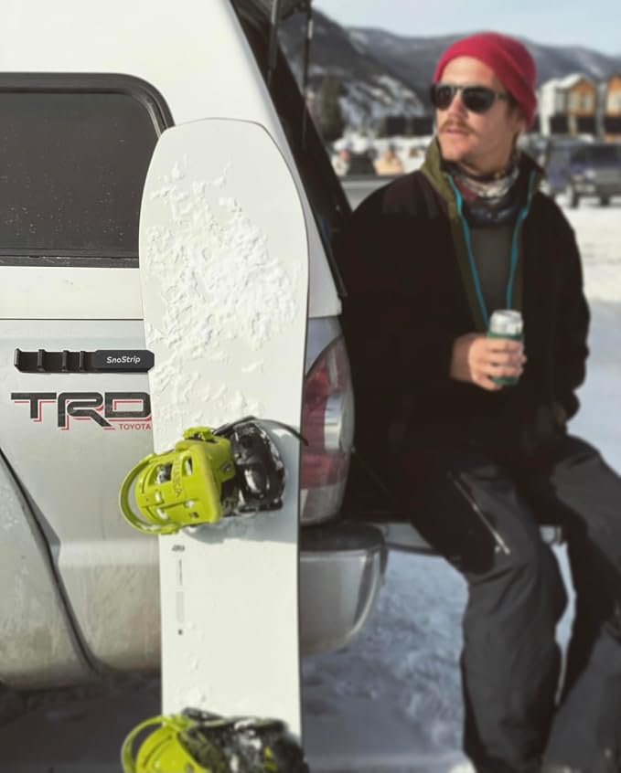 by RigStrips | The Original Protective Magnetic Ski & Snowboard Holder for the Side of Your Vehicle for Paint and Gear Protection