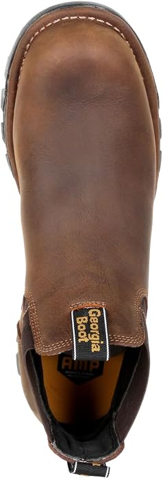 Georgia Boot Eagle One Steel Toe Waterproof Chelsea Work Boot