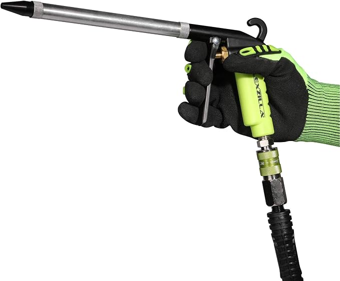 Flexzilla X1 Blow Gun Kit, 10-Piece, ZillaGreen - AG1500FZKIT