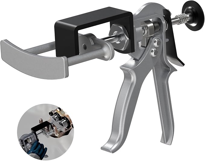 Dual Piston Brake Caliper Compressor, 25750 Brake Pad Spreader Compatible with Most Cars and Light Trucks, Disc Brake Pad Separator Tool