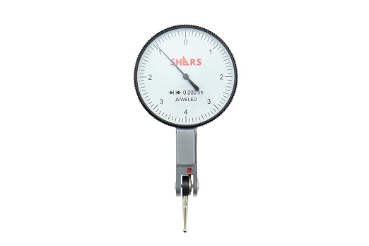 Shars 0.008" x .00012" Large Face Dial Test Indicator 303-3210 P]