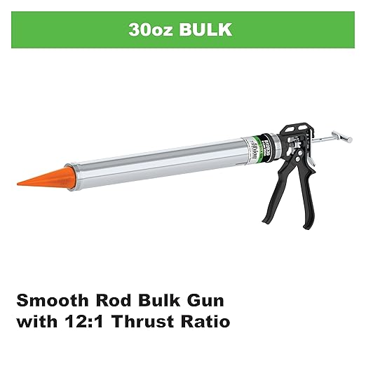 Albion Engineering B12B30 B-Line Manual Bulk Caulking Gun, 30 oz, 12:1 Drive