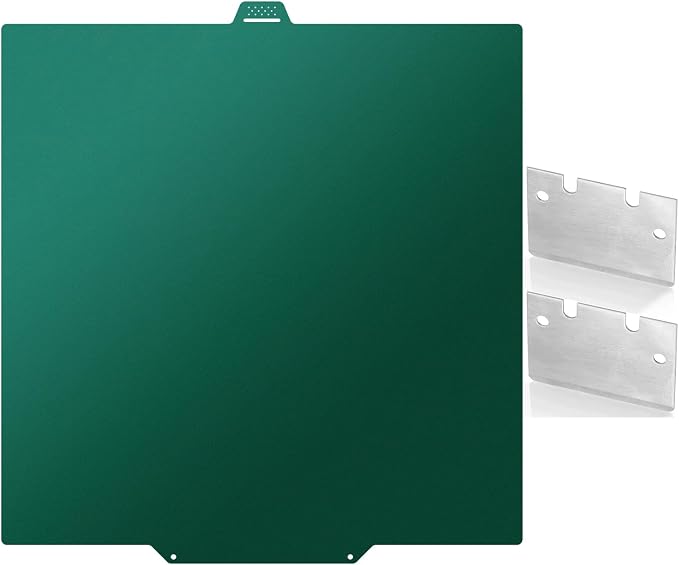 Upgraded Q2 Cold Build Plate for QIDI 280x280mm, Double Sided Low Temperature Flexible Spring Steel Bed Cool Plate Sheet for QIDI Q2, Q2 Combo, Q2C 3D Printer Platform