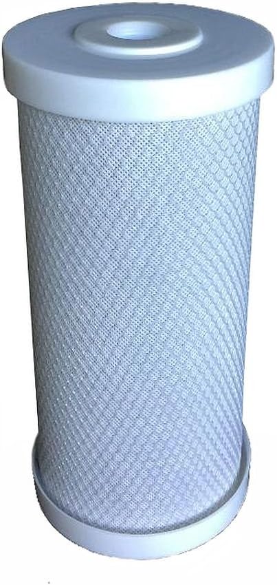 WFD, WF-CB105-BB 4.5-inch x 9-3/4-inch Activated Carbon Block Water Filter Cartridge, fits in 10-inch Big Blue (BB) filter housings (6 Pack, 5 Micron)