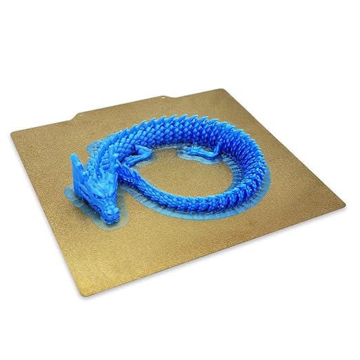 CR-10 S5【Double Sided Textured PEI Sheet】 Flexible Spring Steel Build Plate【510x510mm/20x20inch】 with Magnetic Base for Cr 10 S5/Pro 3D Printer