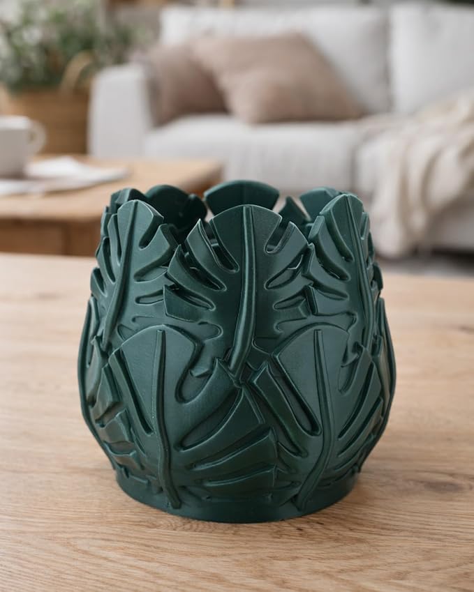 3DHoJor PLA Filament 1.75mm,3D Printer Filament,1kg Cardboard Spool (2.2lbs),Dimensional Accuracy +/- 0.03 mm,Odor Free, Clog Free, No Brittle Filaments, Fit Most 3D FDM Printer,Green