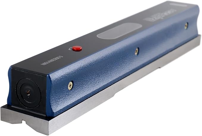 Accusize Industrial Tools 12 inch Master Precision Level in Fitted Box, Accuracy 0.0002'' /10'', S908-C687 | Accuracy 0.0002"/10", V-Groove Base, Cross Test Vial, Insulating Grip, Cast Iron