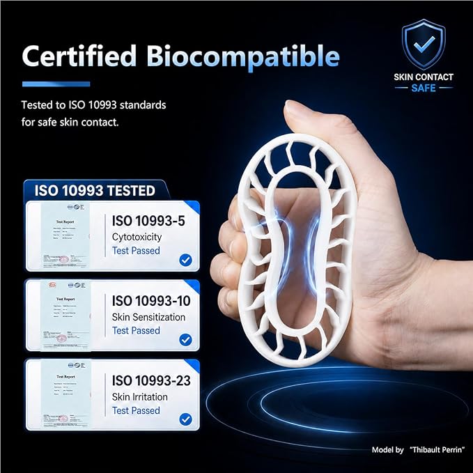 Siraya Tech Flex TPU Filament - 85A Shore, ISO 10993, High Flexibility & Toughness, High Flow & Speed, Easy to Print, Moisture-Resistant Aluminum Bag - Ideal for Footwear, Protective Gear (White, 1kg)