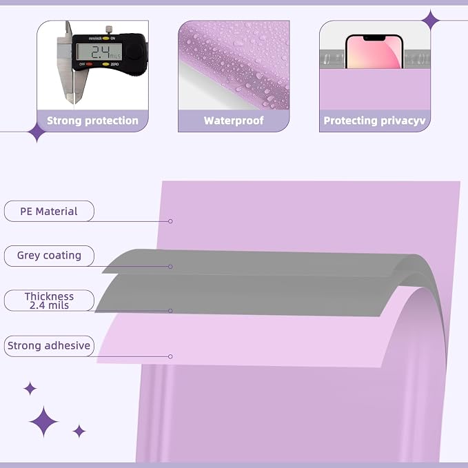 Fuxury Extra Large Poly Mailers 24x36" 25Pcs,XXL Jumbo Shipping Bags,Purple | 2.5 mil Thick,Strong Adhesive Mailers Poly Bag,Self Sealing Mailing Envelopes for Large Oversized Business,Boutique & Online