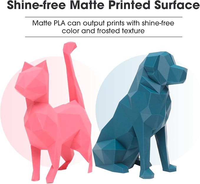 eSUN Matte PLA Filament 1.75mm, Matte 3D Printer PLA Filament, 1KG Spool 3D Printing Filament for 3D Printers, Morandi Green
