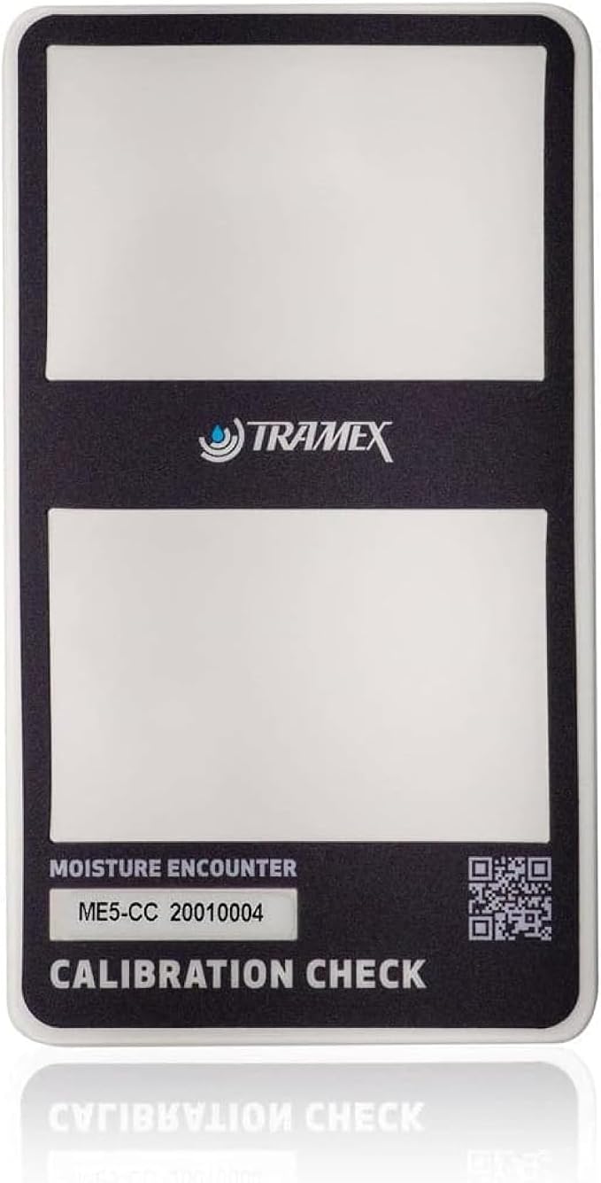 Tramex Calibration Check Box for Moisture Encounters MEX5 & ME5 | Perform Regular On-Site Calibration Checks of Your Meter When Measuring Wood, Drywall & Building Materials