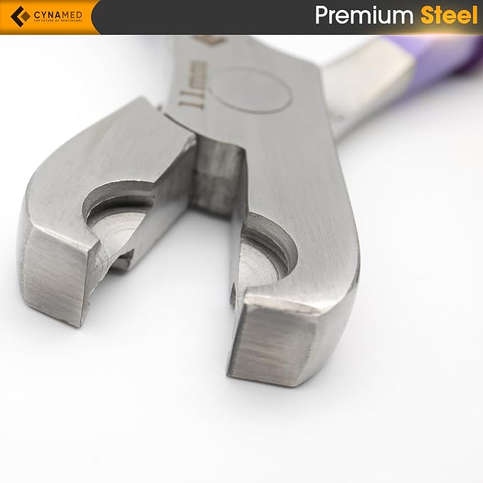 Cynamed Twin Action Decapper Pliers - Perfect for Decapping 8mm and 11mm Crimped Vials and Bottles