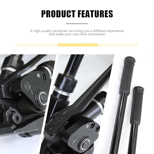 Heavy Duty Banding Strapping Tensioner Manual Packaging Tools Windlass for 1"-1 1/4" Width Metal Steel Strapping Coil