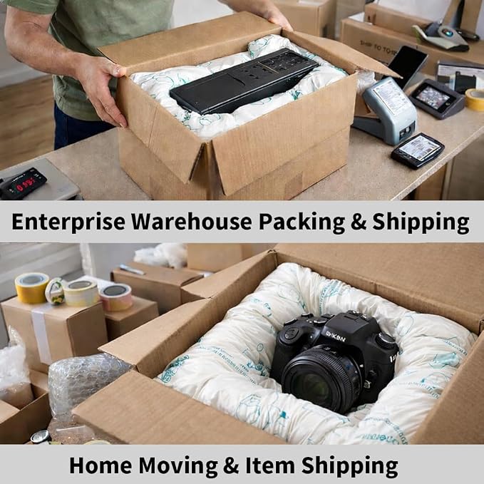 2 Pcs Expanding Foam Packaging for PC, Fragile & Irregular Valuables Items, Electronics, Ceramics. Packing Foam for Shipping & Moving, 14”x16”