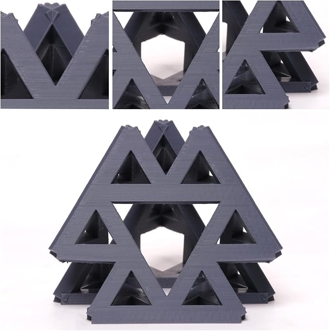 3DHoJor PLA Filament 1.75mm Grey,3D Printing Filament,1kg Cardboard Spool (2.2lbs), Fit Most FDM 3D Printer,Dimensional Accuracy +/- 0.03 mm,Odor Free, Clog Free, No Brittle Filaments