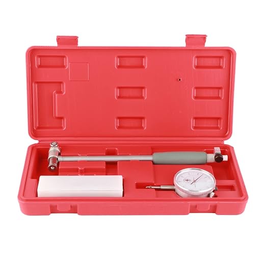 Industrial Tools Dial Bore Gauge Set, 50 to160MM Indicator Measuring Engine Cylinder Tool Kit Dial Bore Gauge Set for Internal Sizes