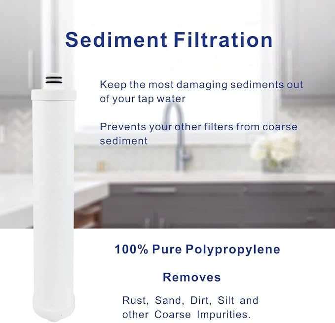 Hydrotech Compatible Reverse Osmosis Replacement Filter Set With Membrane 33001068-25 GPD